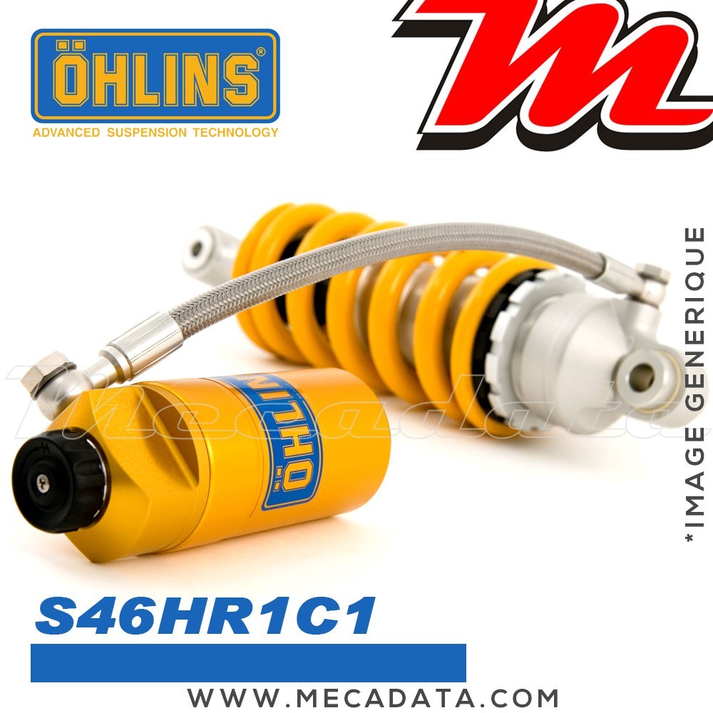 Amortisseur Ohlins YAMAHA FZS 600 FAZER (1998-2003) YA 802 PFP (S46HR1C1)