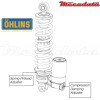 Amortisseur Ohlins YAMAHA FINO () YA 928 (S36PC1)