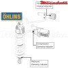 Amortisseur Ohlins YAMAHA FZ 1 ABS (2006-2013) YA 041 (S46HR1C1S)
