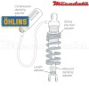 Amortisseur Ohlins YAMAHA FZ 6 (2004-2008) YA 543 PFP (S46HR1C1L)