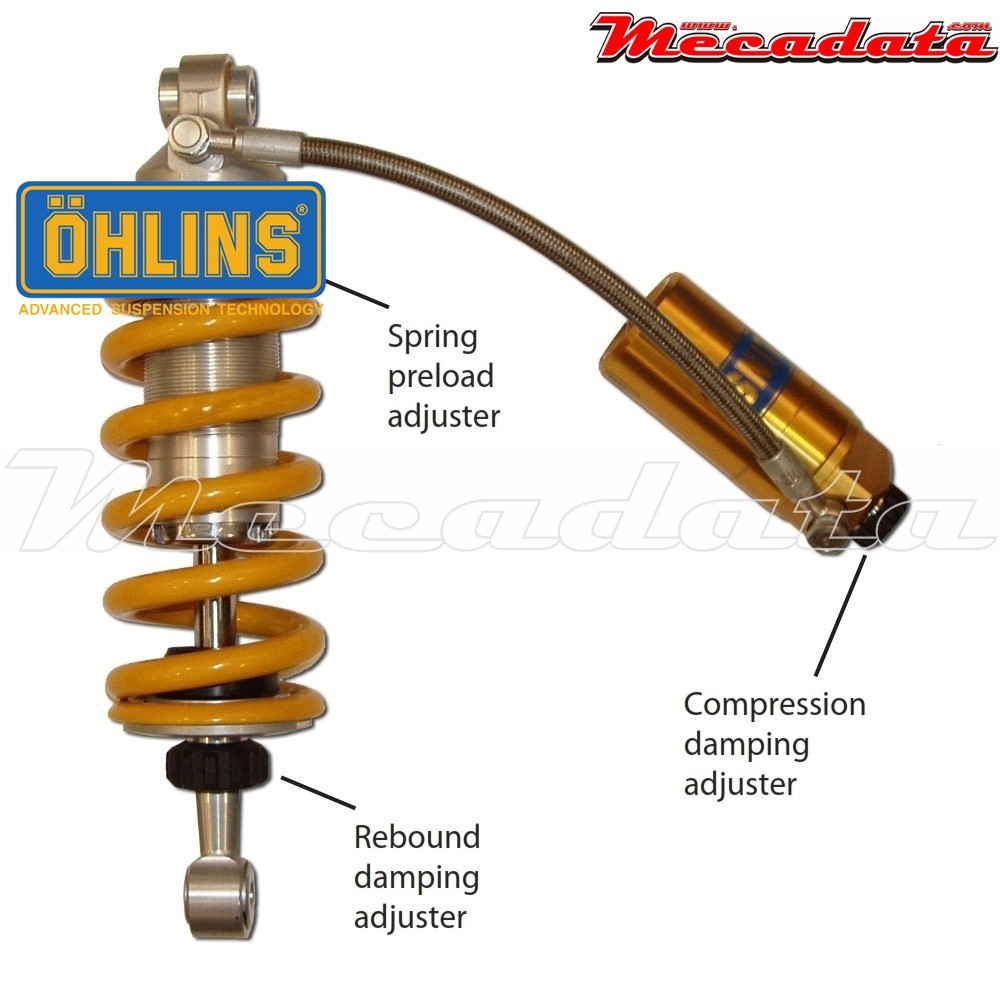 Amortisseur Ohlins YAMAHA FZ 6 S2 (2007-2009) YA 723 (S46HR1C1)