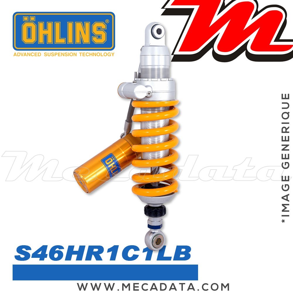 Amortisseur Ohlins YAMAHA FZ 8 N (2010-2014) YA 7500 PFP (S46HR1C1LB)