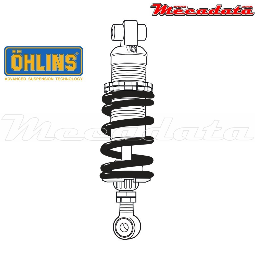 Amortisseur Ohlins YAMAHA XVS 650A DRAG STAR CLASSIC (1997-2007) YA 710 PFP (S46DR1L)