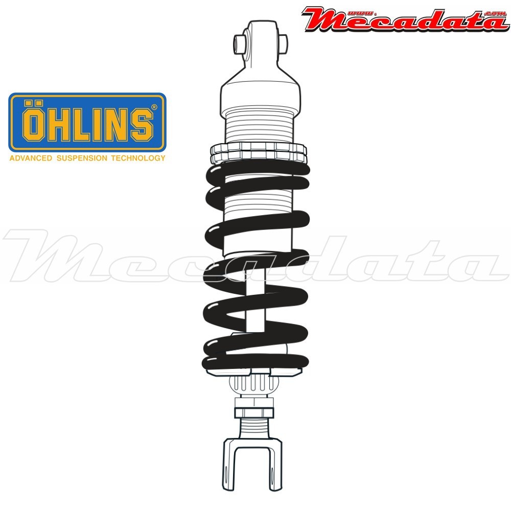 Amortisseur Ohlins YAMAHA XVS 1100 DRAG STAR (1999-2005) YA 746 PFP (S46DR1L)