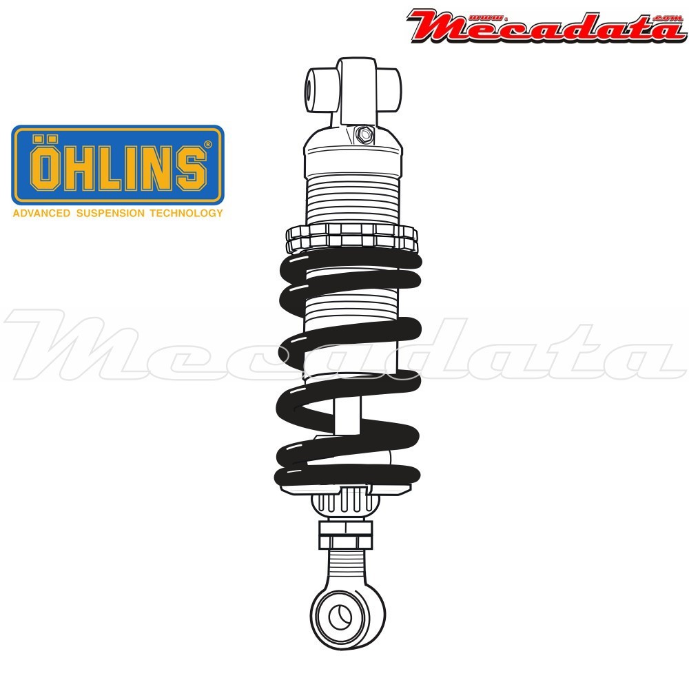 Amortisseur Ohlins YAMAHA XVS 650 DRAG STAR (1997-2004) YA 736 PFP (S46DR1L)
