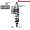 Amortisseur Ohlins YAMAHA XJR 1300 (1999-2007) YA 413 (S36PR1C1L)