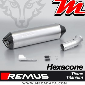 Silencieux Pot échappement REMUS Hexacone sans Catalyseur BMW K 1200 GT 2006-2008