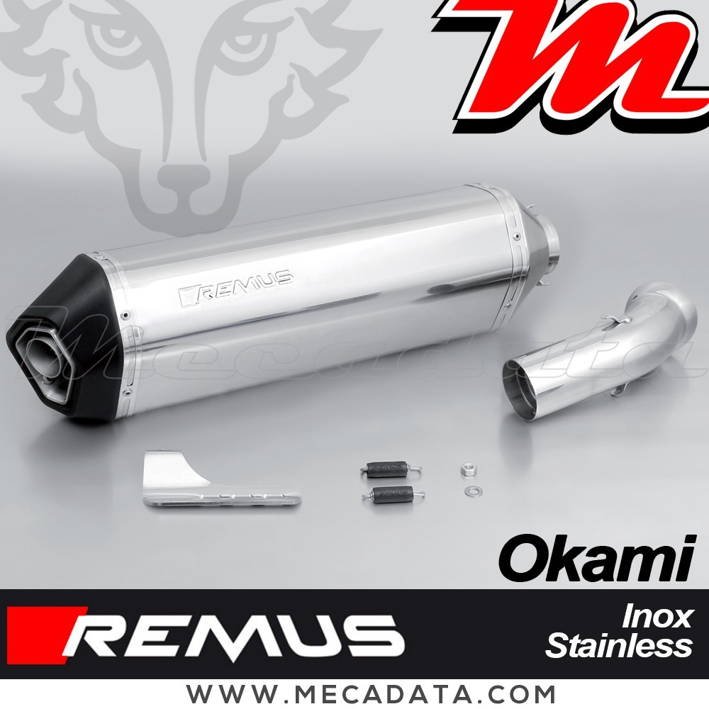 Silencieux Pot échappement REMUS Okami avec Catalyseur BMW K 1200 S 2005-2008