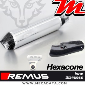 Silencieux d'échappement - BMW R 1200 GS Adventure 2014-2016 - REMUS Hexacone