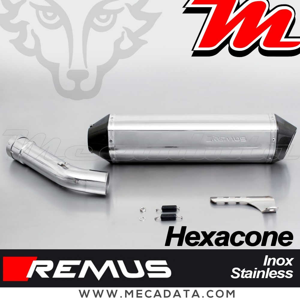 Silencieux pot d'échappement BMW R 1200 R 2011-2014 REMUS Hexacone