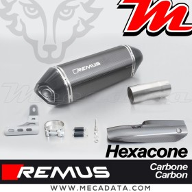 Silencieux pot d'échappement BMW R 1200 R 2015-2016 REMUS Hexacone