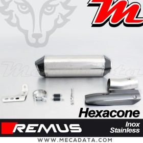 Silencieux d'échappement BMW R 1200 RT 2014-2016 REMUS Hexacone