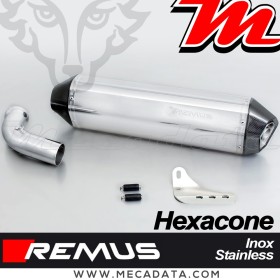 Silencieux Pot d'échappement REMUS Hexacone BMW F 800 S 2006-2010 Avec Catalyseur