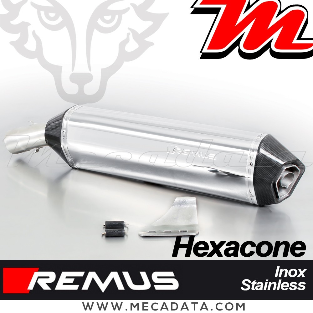 Silencieux Pot d'échappement REMUS Hexacone BMW F 800 R 2009-2014