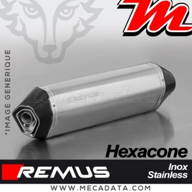 Silencieux Pot d'échappement Triumph Tiger Explorer XRX 2016 - 2017 REMUS Hexacone