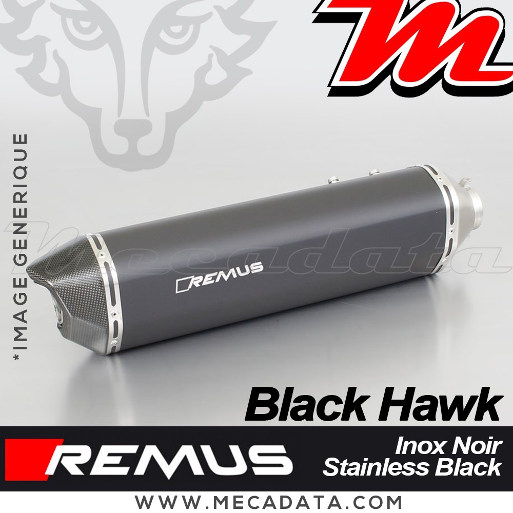 Silencieux Pot d'échappement Triumph Tiger Explorer XRX 2016 - 2017 REMUS Black Hawk