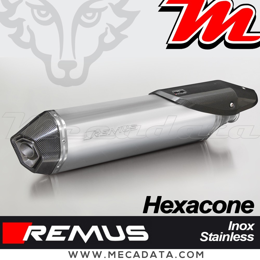 Silencieux Pot d'échappement KTM 1190 Adventure R 2013-2016 REMUS Hexacone