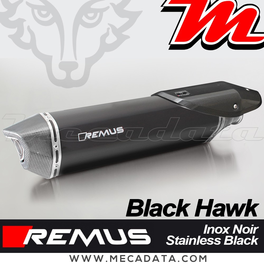 Silencieux Pot d'échappement KTM 1190 Adventure R 2013-2016 REMUS Black Hawk