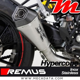 Silencieux Pot d'échappement Ducati Monster 1100 Evo 2011-2013 REMUS Hypercone