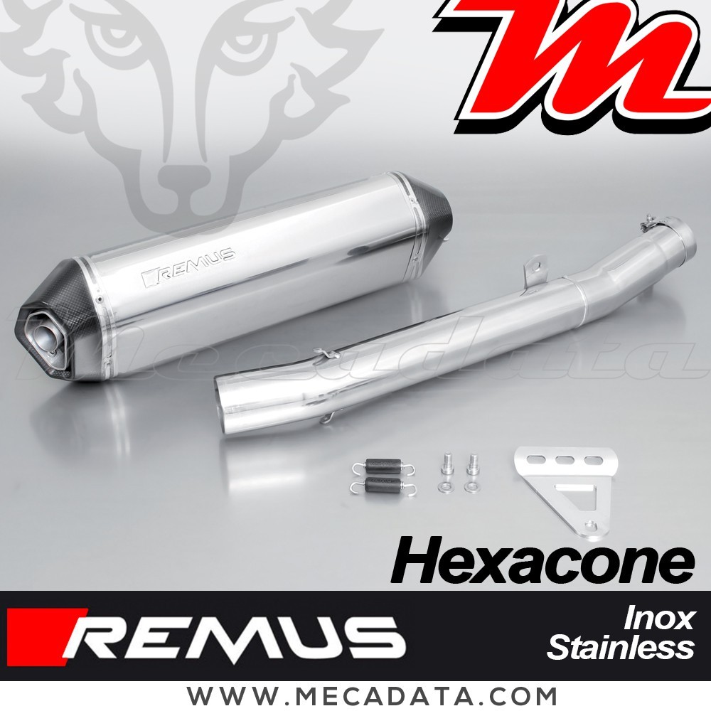 Silencieux Pot d'échappement Kawasaki GTR 1400 (2007-2016) REMUS Hexacone