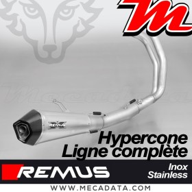 Ligne Complète Pot d'échappement Yamaha XSR 700 2016 - 2020 REMUS Hypercone
