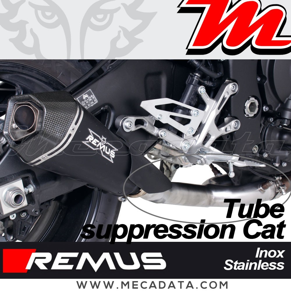 Tube de suppression catalyseur Yamaha MT-10 2016 - 2022