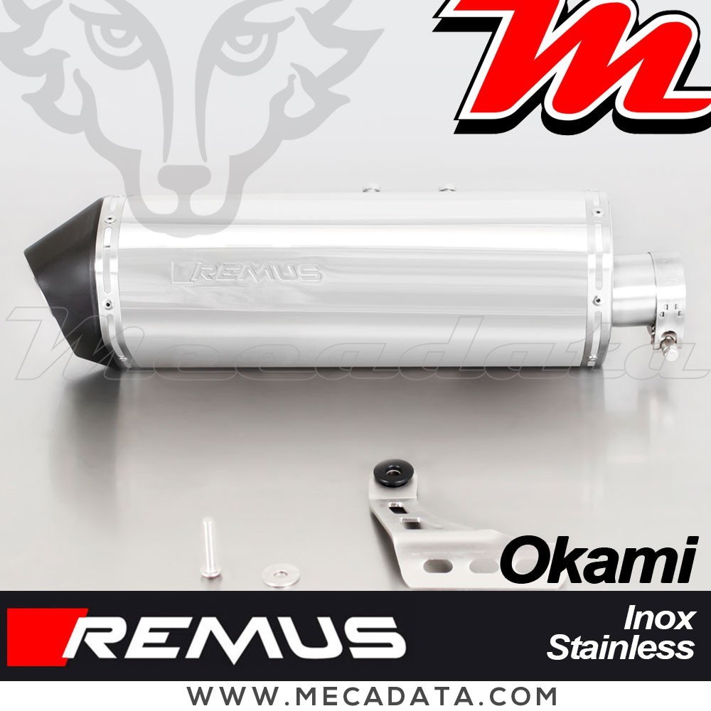 Silencieux Pot d'échappement Honda CRF 1000 L Africa Twin 2016 REMUS Okami