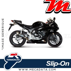 Silencieux Termignoni SUZUKI GSXR 600 2008 -2010 (S060080CC)