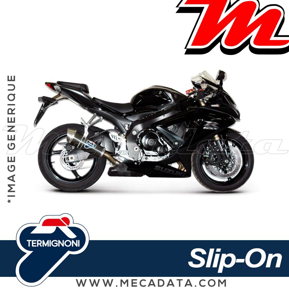 Silencieux Termignoni SUZUKI GSXR 600 2008 -2010 (S060080CC)