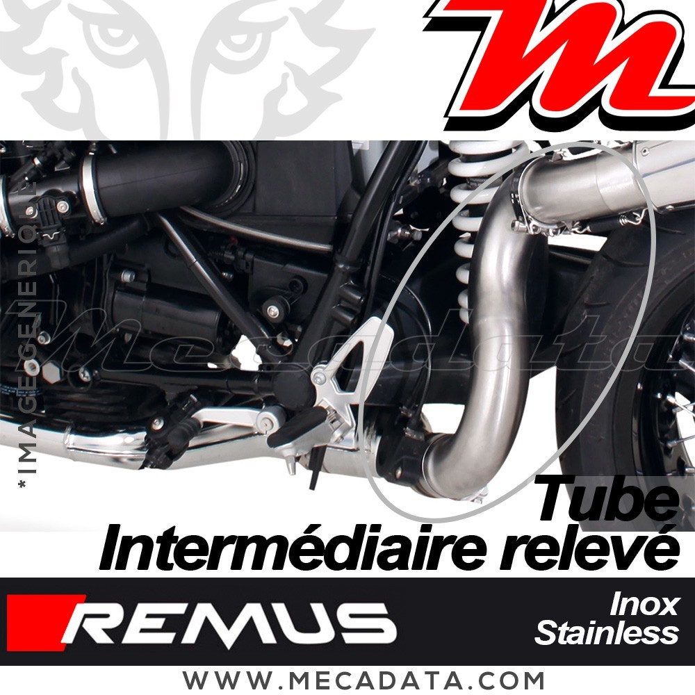 Tube de suppression catalyseur BMW R nine T 2014-2016