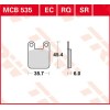 Plaquettes de frein Avant ~ Beta 125 Alp 4-stroke 2000-2005 ~ TRW Lucas MCB 535 RSI