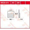 Plaquettes de frein Avant ~ Cagiva 125 Nuvola 2000+ ~ TRW Lucas MCB 674 RQ