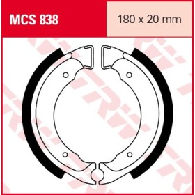 Mâchoires de frein Avant ~ Kawasaki KFX 50 KSF LM4AA 2003-2005 ~ TRW Lucas MCS 838