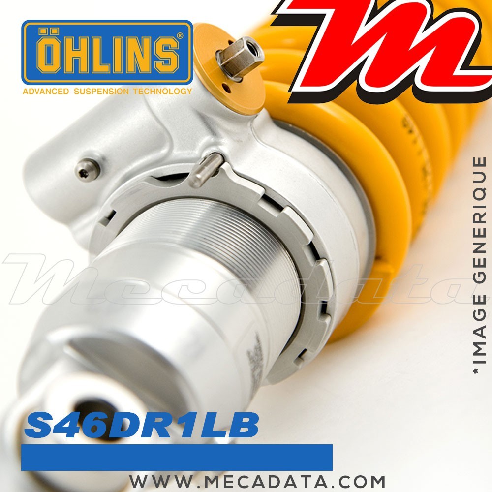 Amortisseur Ohlins BMW R NINE T / R9T SCRAMBLER (2016-2017) BM 640 (S46DR1LB)  - Arrière