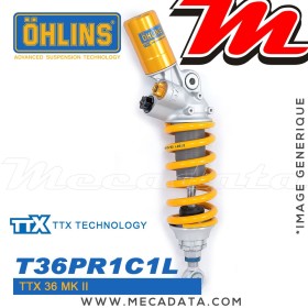 Amortisseur Ohlins HONDA CBR 600 RR (2007-2016) HO 039 (T36HR1C1LS) - Arrière