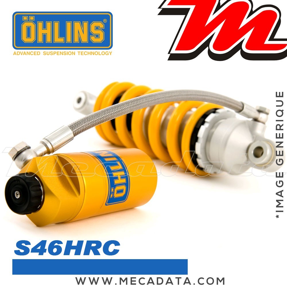 Amortisseur Ohlins SUZUKI RM 250 (1983) SU 3015 PFP (S46HRC) - Arrière