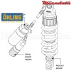 Amortisseur Ohlins YAMAHA MT 09 (2014-2016) YA 535 (S46HR1C1S) - Arrière