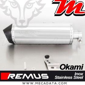 Silencieux Pot d'échappement Honda CRF 1000 L Africa Twin 2017 REMUS Okami