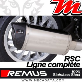 Ligne complète Pot d'échappement ~ Vespa Primavera 125ie 3V 2016-2017 ~ Remus RSC