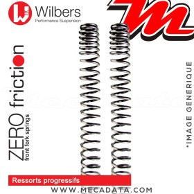 Ressorts de Fourche ~ Bimota DB 10 - 2012+ - (DB 06) ~ Wilbers - Zero friction - Progressifs