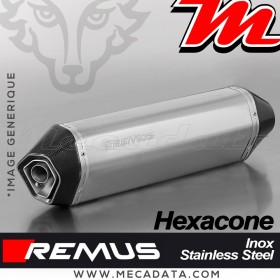 Silencieux Pot d'échappement TRIUMPH Tiger 800 XR 2017 REMUS Hexacone