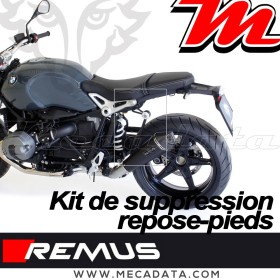 Kit de suppression repose-pieds passager REMUS BMW R nineT 2016 - 2019