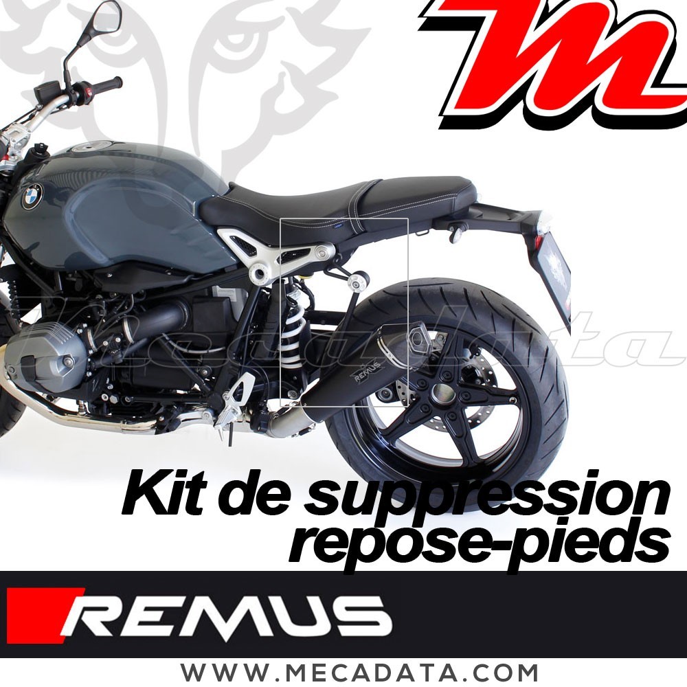 Kit de suppression repose-pieds passager REMUS BMW R nineT 2016 - 2019