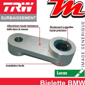Kit de Rabaissement (Surbaissement) TRW Lucas - 25 mm BMW F 650 GS (R13)2001 - 2003
