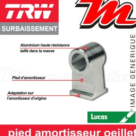 Kit de Rabaissement (Surbaissement) TRW Lucas - 30 mm HONDA XR 125 L (JD19)2003 +