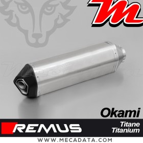 Silencieux Pot d'échappement REMUS Okami Suzuki GSX-R 1000 2017+
