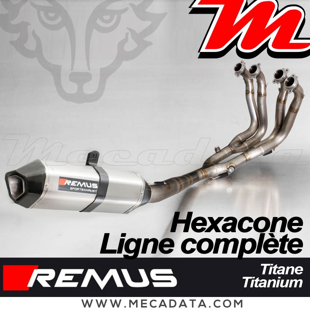Ligne Complète Pot d'échappement REMUS Hexacone BMW S 1000 RR 2017 - 2018