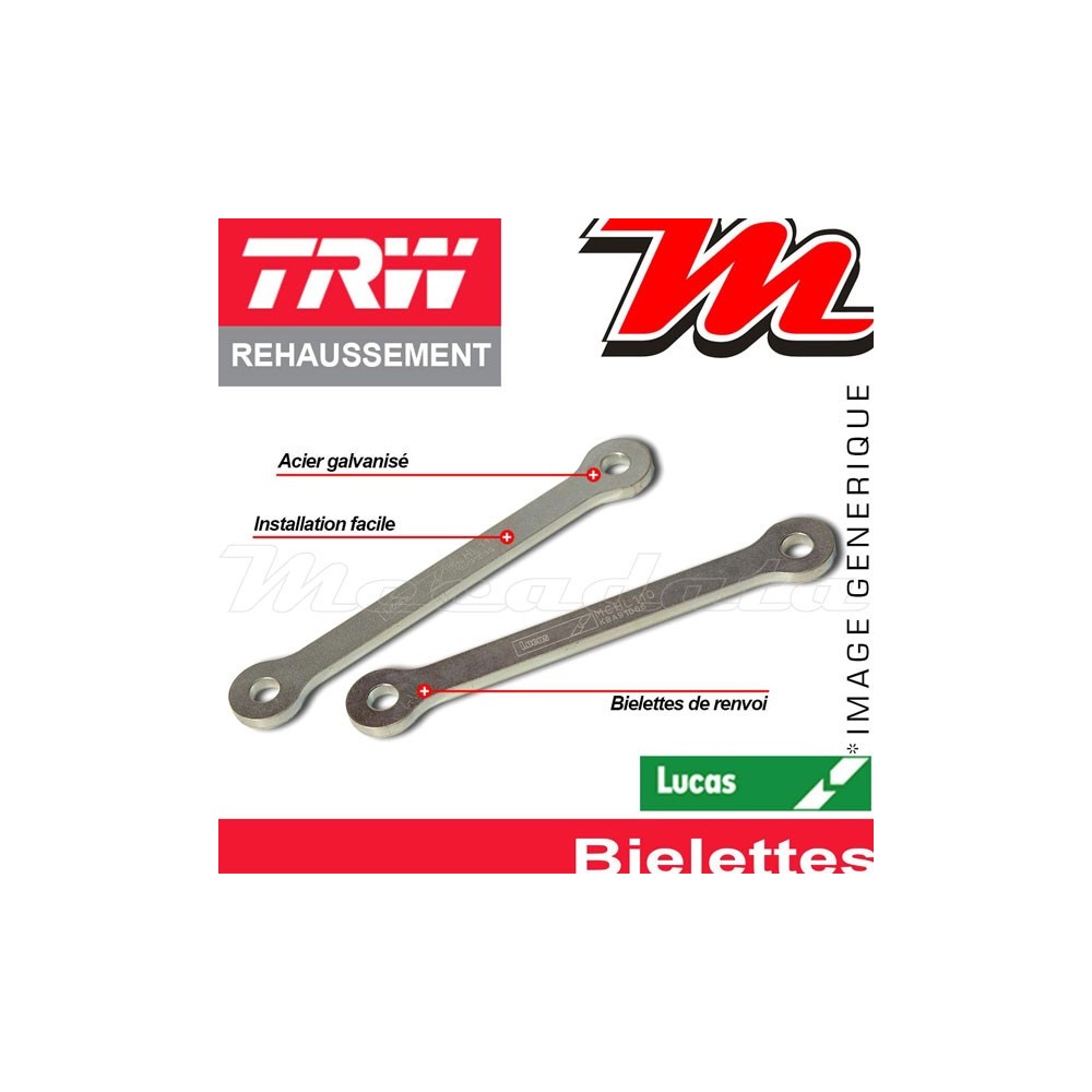 Kit de Rehaussement TRW Lucas - 35 mm KAWASAKI Z 800 e-version (ZR800C) 2016 +