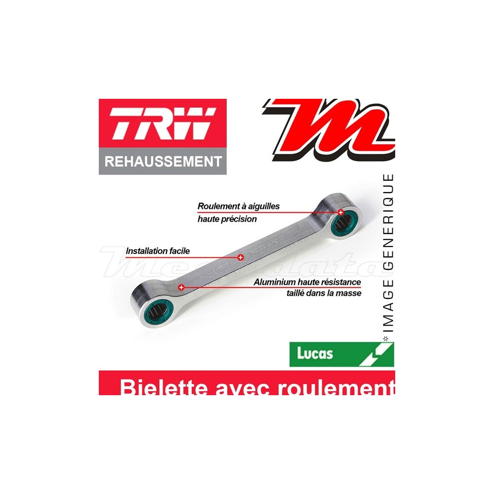 Kit de Rehaussement TRW Lucas - 25 mm YAMAHA YZF 1000 R1 (RN09) 2002 - 2003