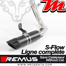 Ligne complète Pot échappement REMUS S-Flow KTM 390 Duke 2017 - 2020